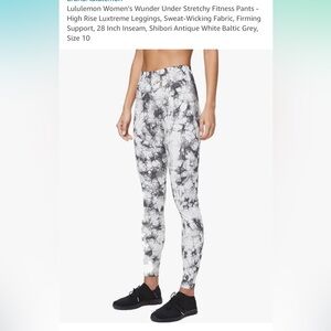 Lululemon Wunder Under High Rise Leggings